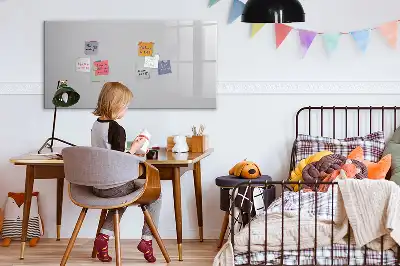 Lavagna magnetica per disegnare di colore grigio chiaro