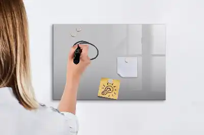 Lavagna magnetica per disegnare di colore grigio chiaro