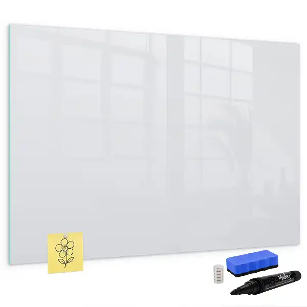 Lavagna magnetica per scrivere colore bianco sporco