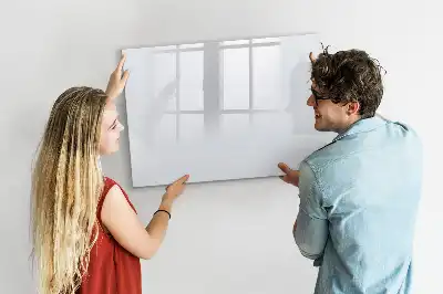 Lavagna magnetica per scrivere colore bianco sporco