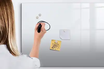 Lavagna magnetica per scrivere colore bianco sporco