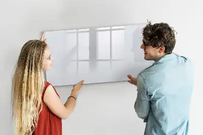 Lavagna magnetica per scrivere colore bianco sporco