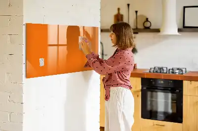 Lavagna magnetica per disegnare arancione