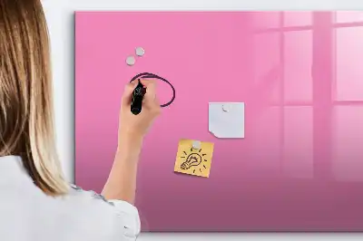 Lavagna magnetica per scrivere rosa