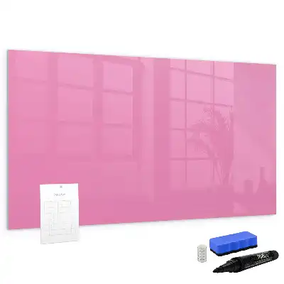 Lavagna magnetica per scrivere rosa