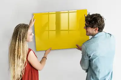 Lavagna magnetica per disegnare di colore giallo chiaro