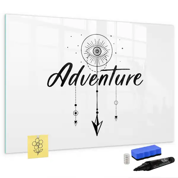 Lavagna magnetica per scrivere modello Avventura