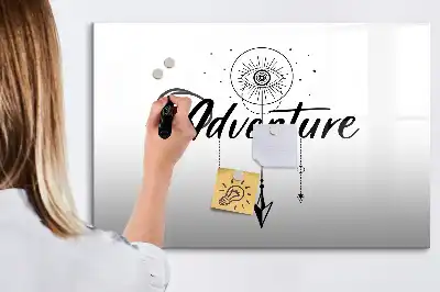 Lavagna magnetica per scrivere modello Avventura