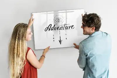 Lavagna magnetica per scrivere modello Avventura