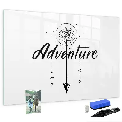 Lavagna magnetica per scrivere modello Avventura