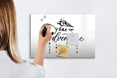 Lavagna magnetica per disegnare modello Avventura