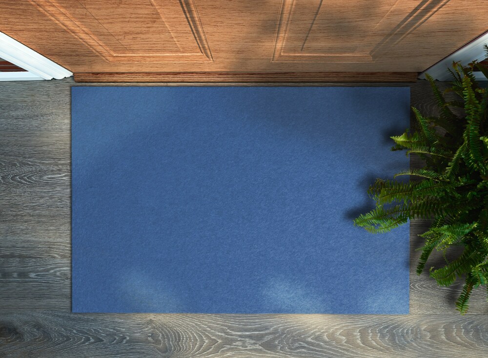 Xiaosua tappeto casa ingresso blu Soggiorno Tappeto Blu Fresco Fiore Grande  Motivo Durevole Tappeto Personalizzabile tappeto impermeabile 120X160CM  tappeti per camere da letto 3ft 11.2''X5ft 3'' : : Casa e cucina