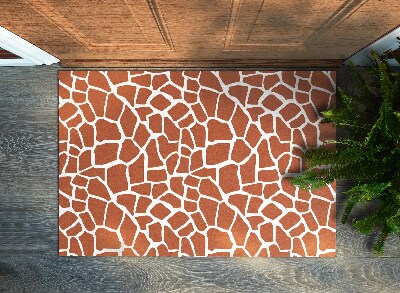 Tappeto ingresso interno Macchie giraffe