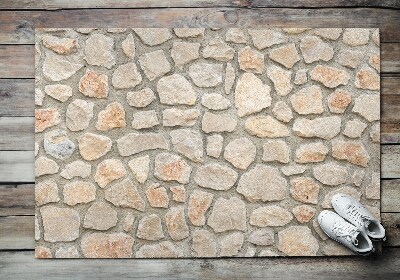 Tappeto ingresso Muro di pietre