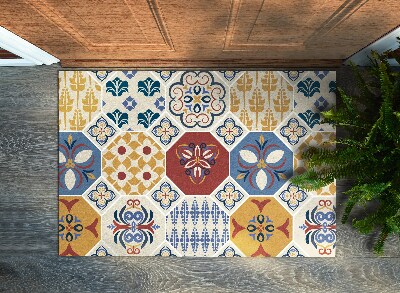 Tappeto per ingresso moderno Azulejo