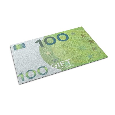Tappeto ingresso Euro Banknote Money