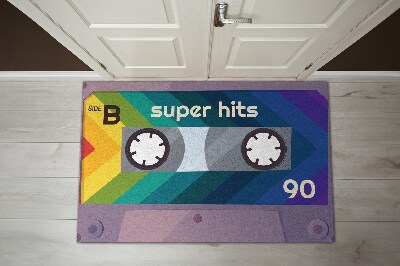 Tappeto entrata Super Hits Rainbow Cassette Retry Cassette