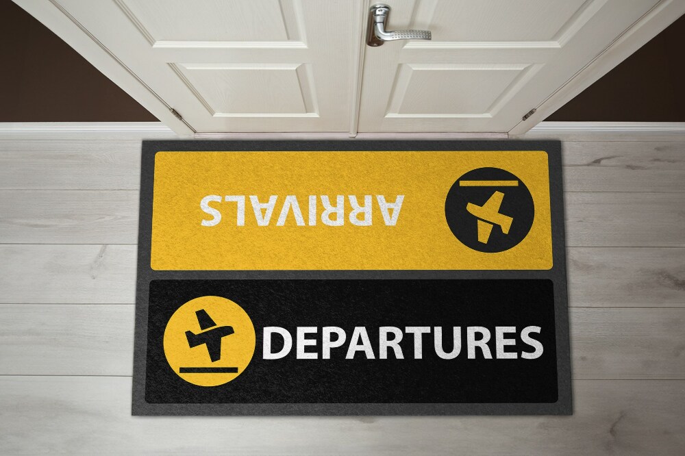 Tappeto ingresso interno Arrivals Departures