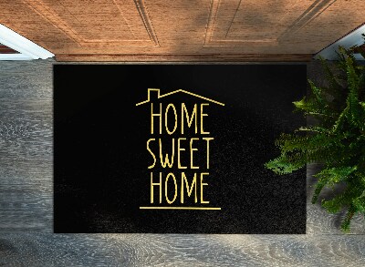 Tappeto ingresso Home sweet home Iscrizione semplice