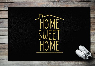 Tappeto ingresso Home sweet home Iscrizione semplice