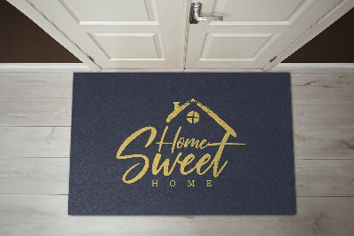 Tappeto ingresso Home sweet home Bella iscrizione