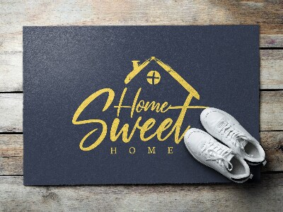 Tappeto ingresso Home sweet home Bella iscrizione