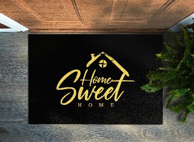 Tappeto ingresso Home sweet home Grande iscrizione