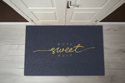 Tappeto ingresso Home sweet home Iscrizione minimalista