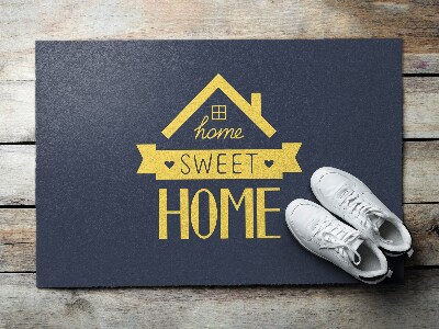 Tappeto ingresso Home sweet home Scrivere