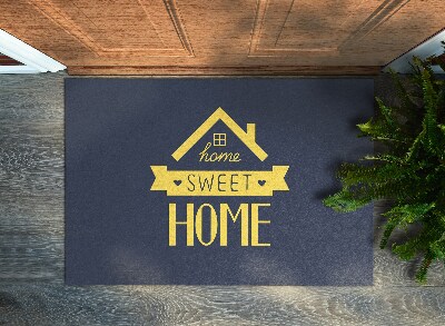Tappeto ingresso Home sweet home Scrivere