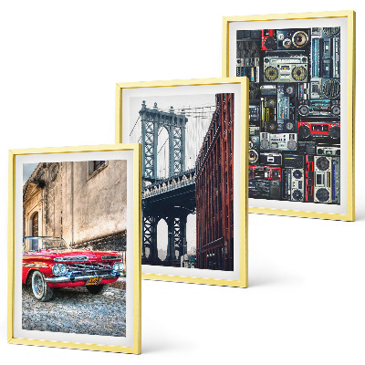 Composizione di quadri Vecchio ponte automobilistico di Brooklyn, audio retrò