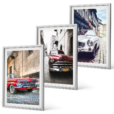 Composizione di quadri Auto d'epoca nelle città