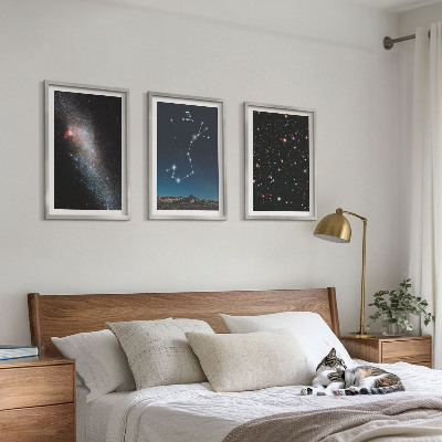 Set di quadri incorniciati Paesaggi cosmici dello Scorpione