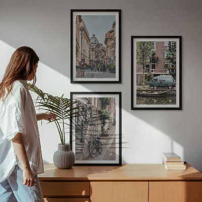 Set di quadri incorniciati Vedute cittadine degli edifici
