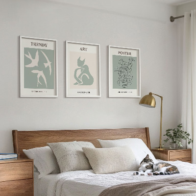 Composizione di quadri Le eleganti illustrazioni di Matisse