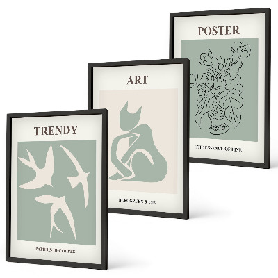 Composizione di quadri Le eleganti illustrazioni di Matisse