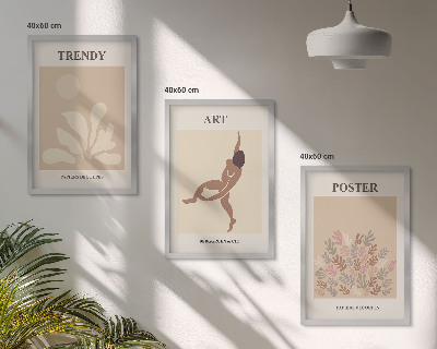 Set di quadri incorniciati Le forme astratte di Matisse