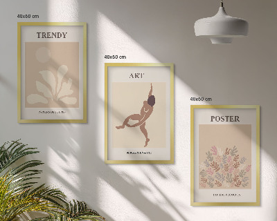 Set di quadri incorniciati Le forme astratte di Matisse