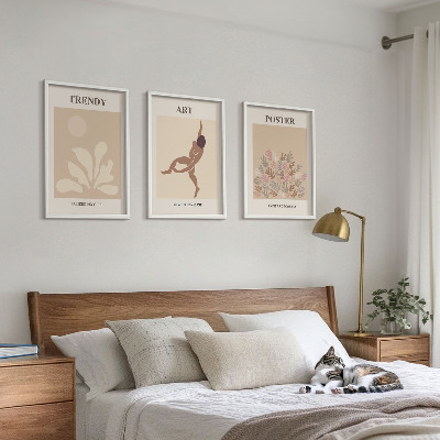 Set di quadri incorniciati Le forme astratte di Matisse