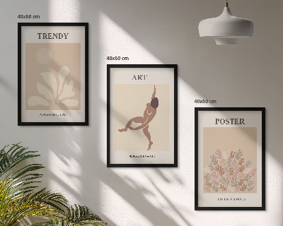 Set di quadri incorniciati Le forme astratte di Matisse