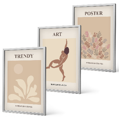 Set di quadri incorniciati Le forme astratte di Matisse