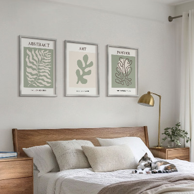 Set di quadri incorniciati I poster con motivi vegetali di Matisse