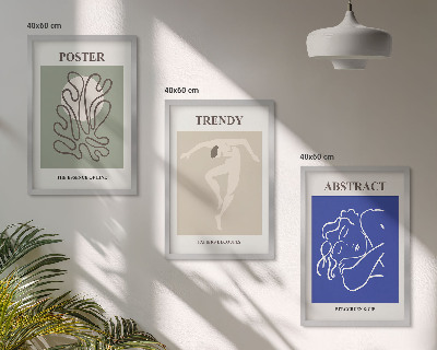 Set di 3 quadri Grafica a pastello di Henri Matisse