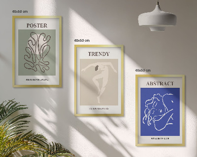Set di 3 quadri Grafica a pastello di Henri Matisse