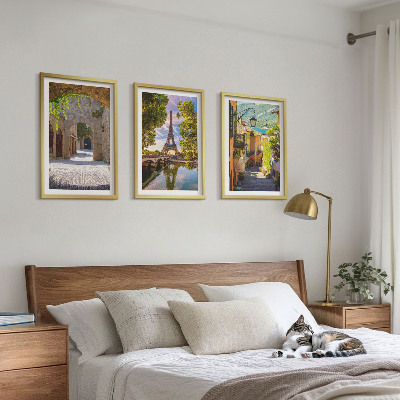 Composizione di quadri Le strade dell'architettura di Eiffel