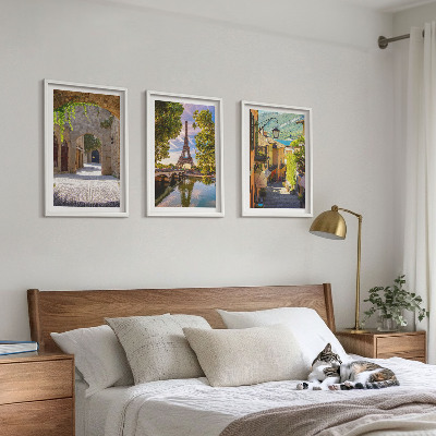 Composizione di quadri Le strade dell'architettura di Eiffel