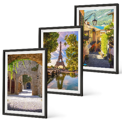 Composizione di quadri Le strade dell'architettura di Eiffel
