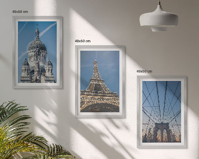Set di quadri incorniciati Vedute di edifici di città di tutto il mondo