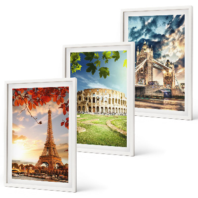 Set di quadri incorniciati Monumenti d'Europa