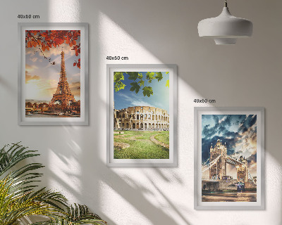 Set di quadri incorniciati Monumenti d'Europa